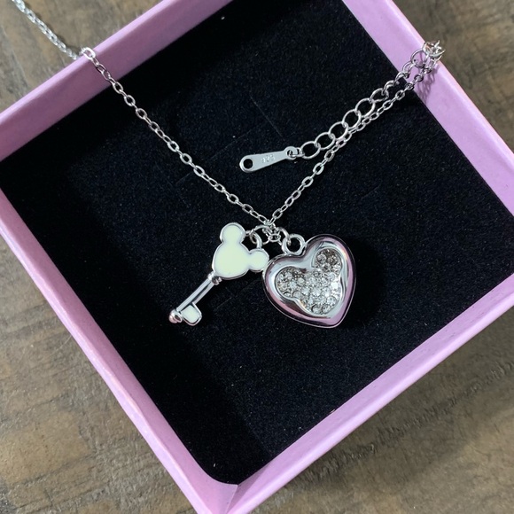 Enchanted Mickey Key and Lock Necklace - Picture 9 of 9